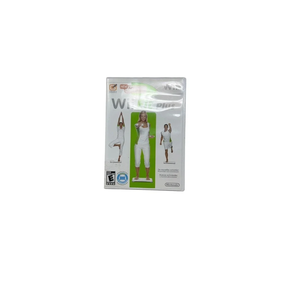 Wii Fit Plus Nintendo Wii Video Game with Manual [No Balance Board] Tested